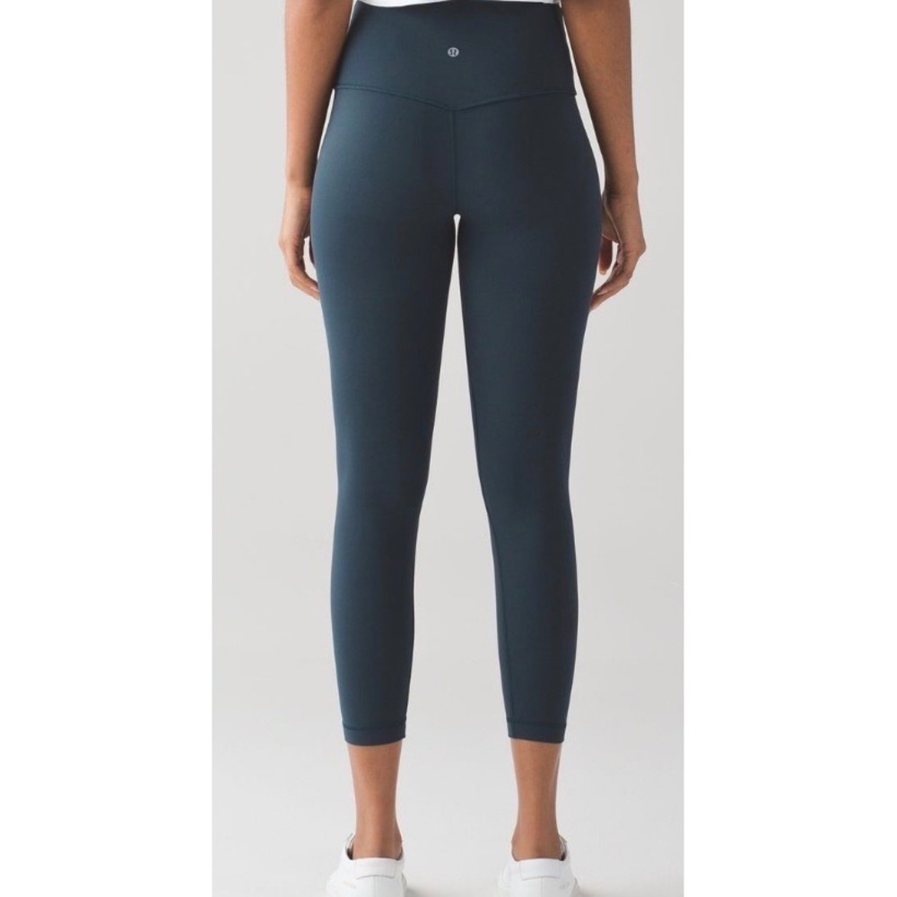 Lululemon Align High-Rise Pant 25" Nocturnal Teal Leggings Size 10